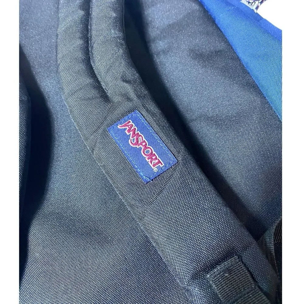 Jansport Cool Student Backpack, 17” Large Navy JS0A2SDD003-Excellent Condition